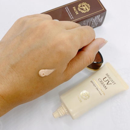 ブライトUVクリーム/Facee/日焼け止めクリームを使ったクチコミ(2枚目)