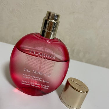 フィックス メイクアップ 50ml/CLARINS/ミスト状化粧水を使ったクチコミ（3枚目）