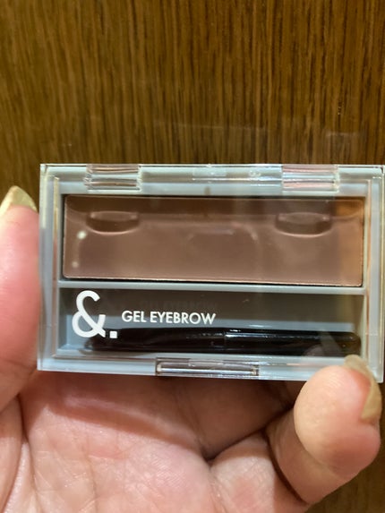 &.ジェルアイブロウパレット/DAISO/その他アイブロウを使ったクチコミ(3枚目)