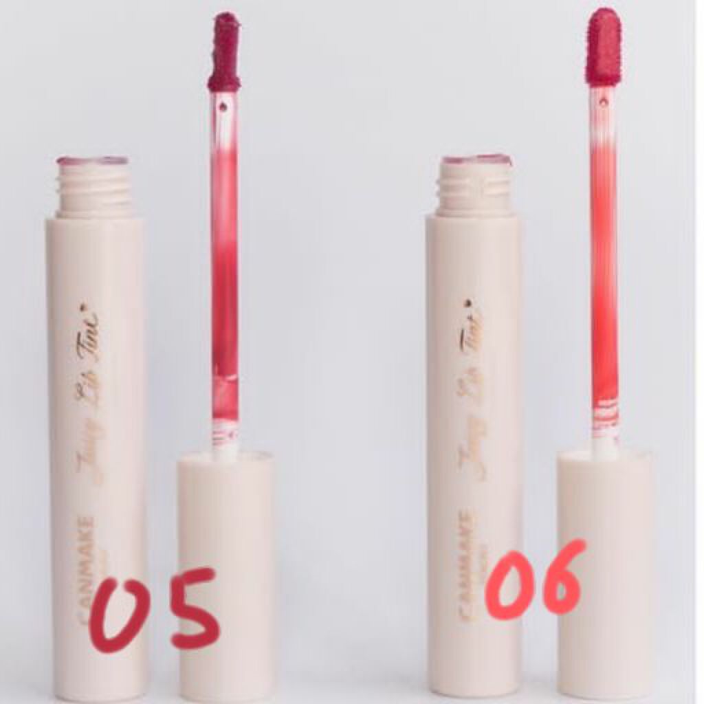 ジューシーリップティント/キャンメイク/口紅を使ったクチコミ（2枚目）