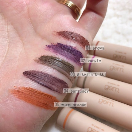 gemini mascara/la peau de gem./マスカラを使ったクチコミ(3枚目)