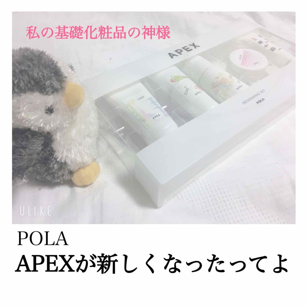 マンスリースキンケアプログラム(旧)/APEX/スキンケアキットを使ったクチコミ（1枚目）