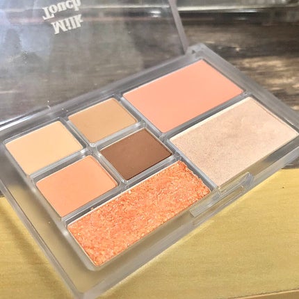 ビーマイパーフェクトマルチパレットミニ 03 Soft Peach Sorbet/Milk Touch/アイシャドウパレットの画像