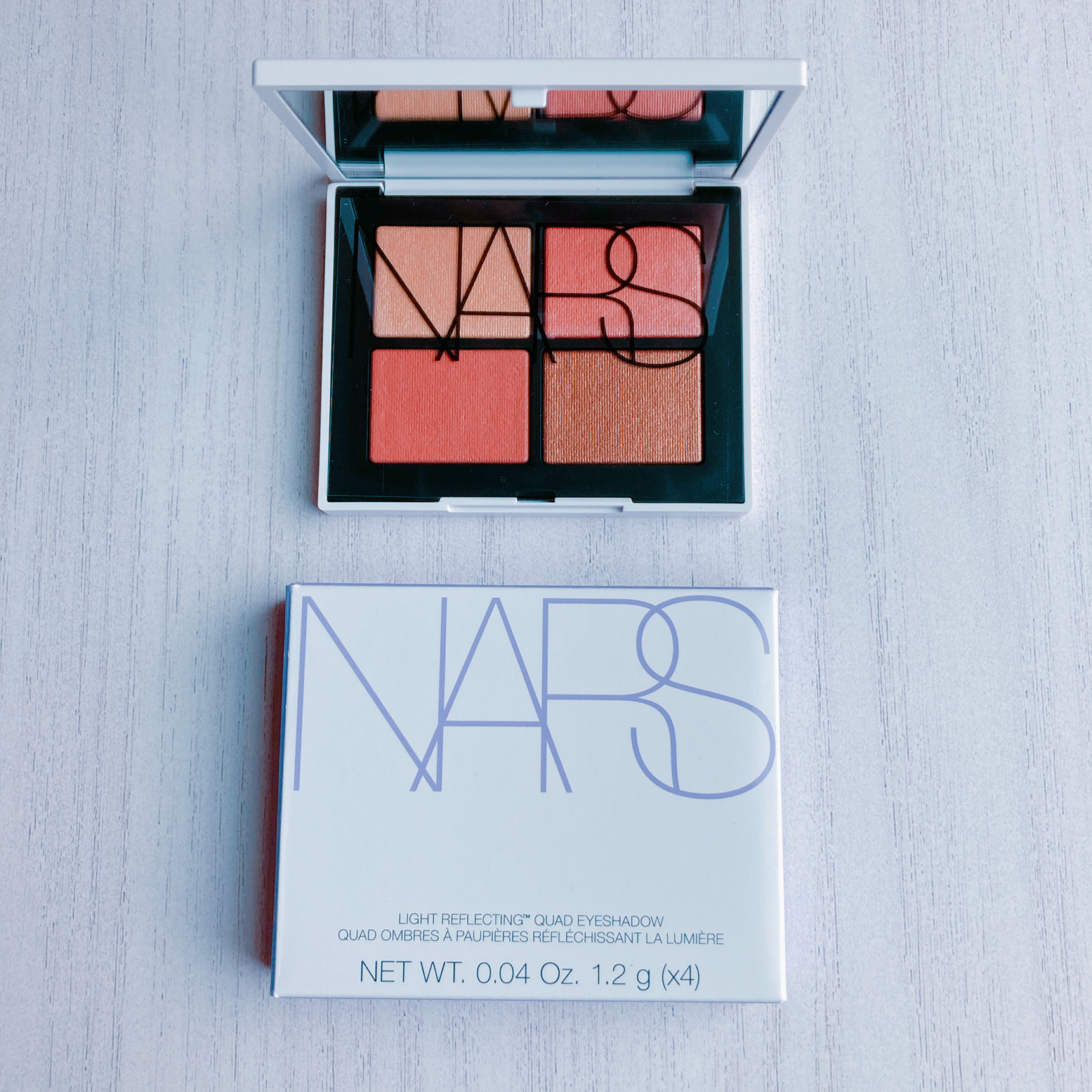 ライトリフレクティング クワッドアイシャドー/NARS/アイシャドウパレットを使ったクチコミ（2枚目）