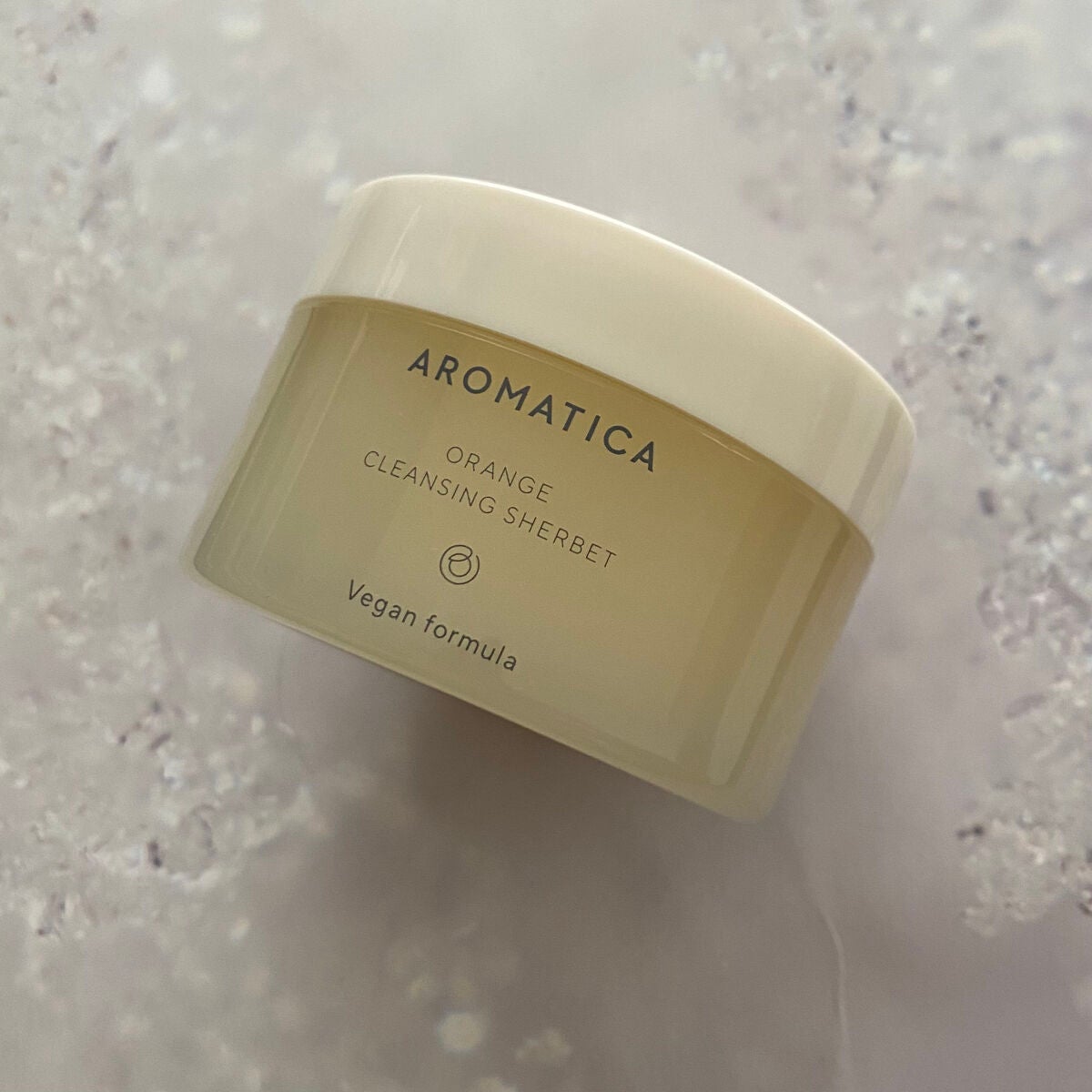 オレンジクレンジングシャーベット/AROMATICA/クレンジングバームを使ったクチコミ(6枚目)