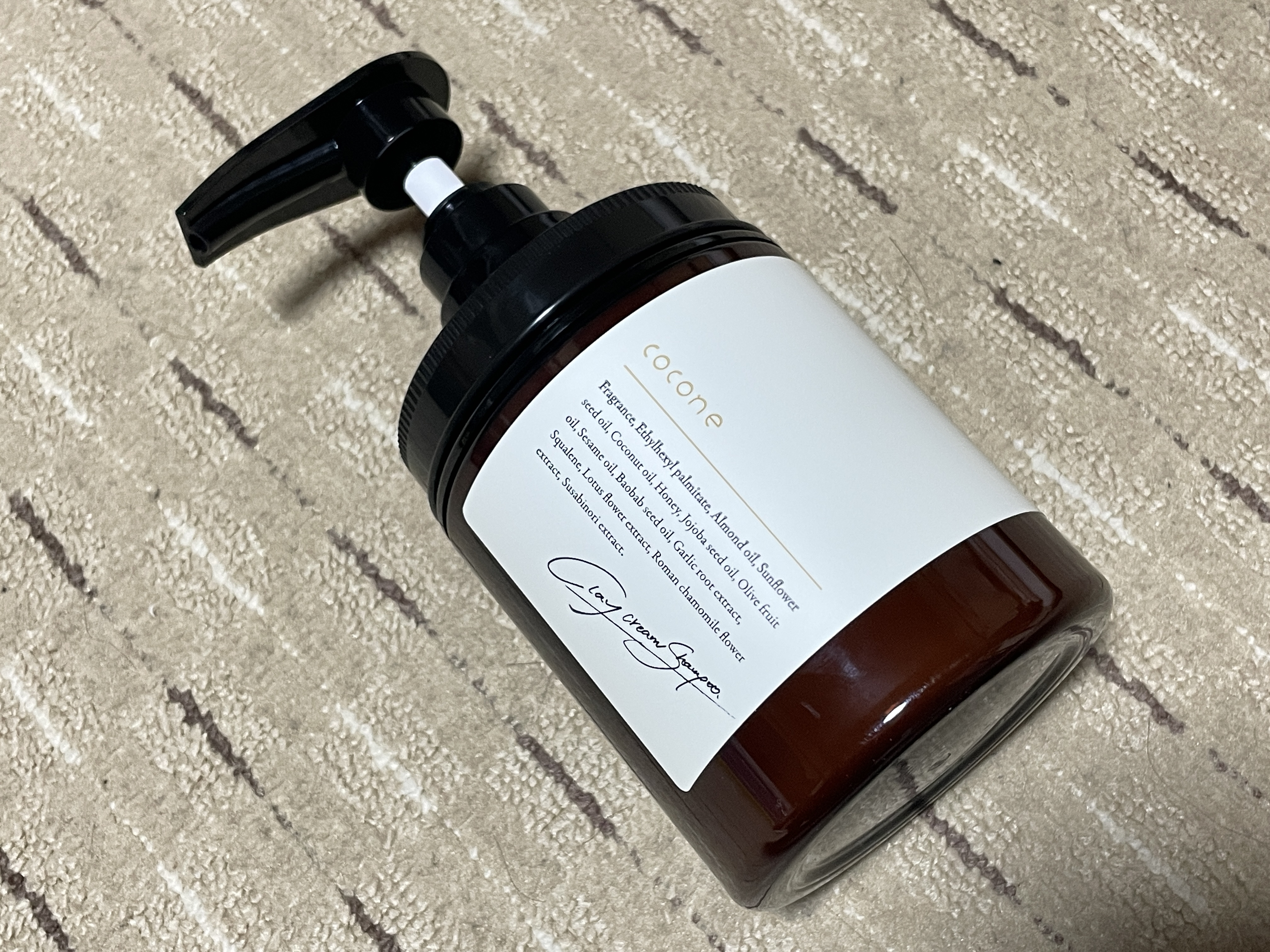 クレイクリームシャンプー(ディープモイスト)/cocone/市販シャンプーを使ったクチコミ（1枚目）