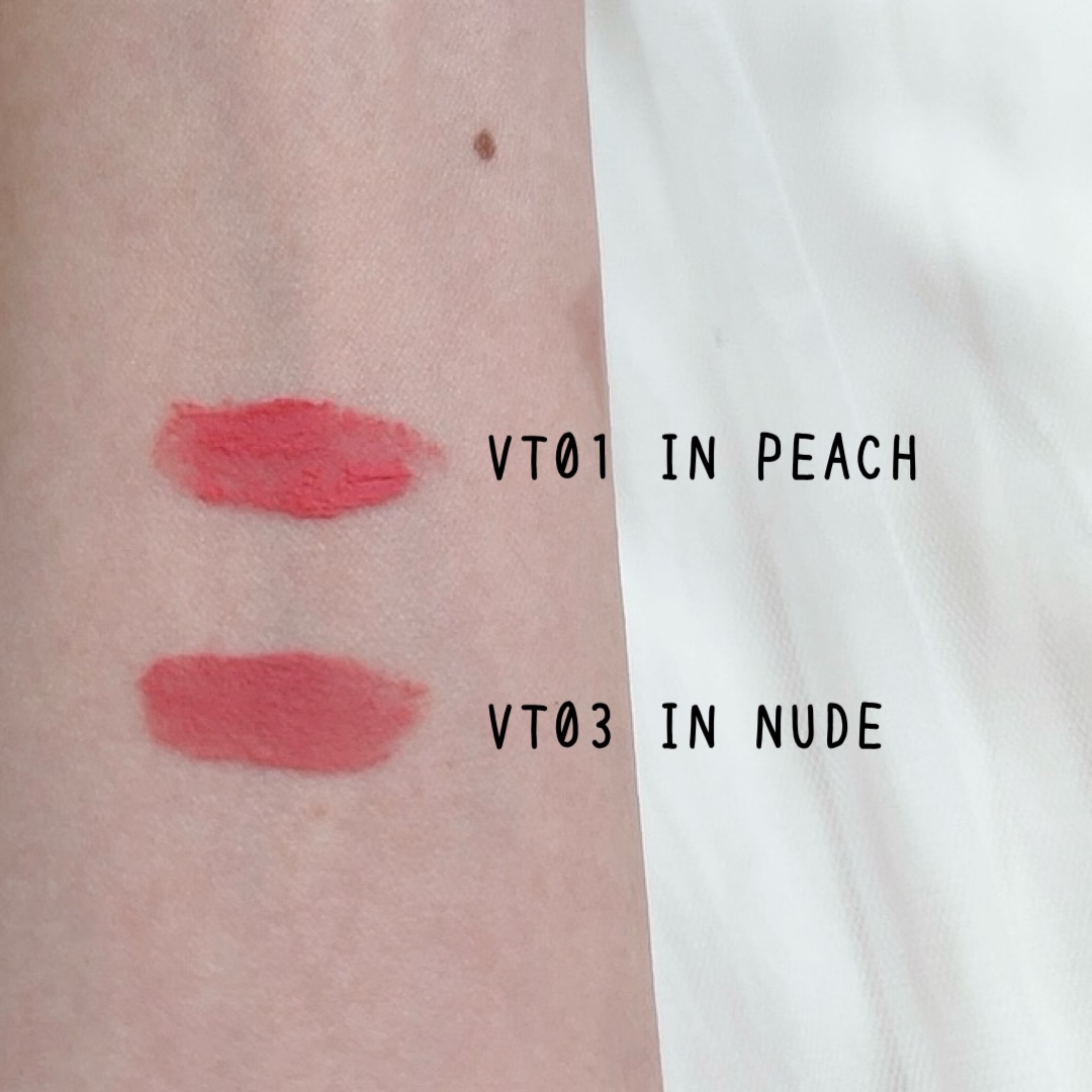 ベルベットリップマット/INTO U/口紅を使ったクチコミ（2枚目）