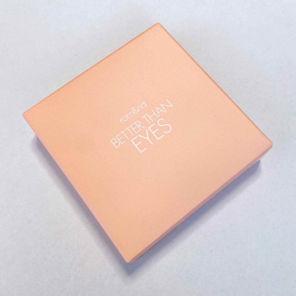 ベターザンアイズ/rom&nd/アイシャドウパレットを使ったクチコミ(4枚目)