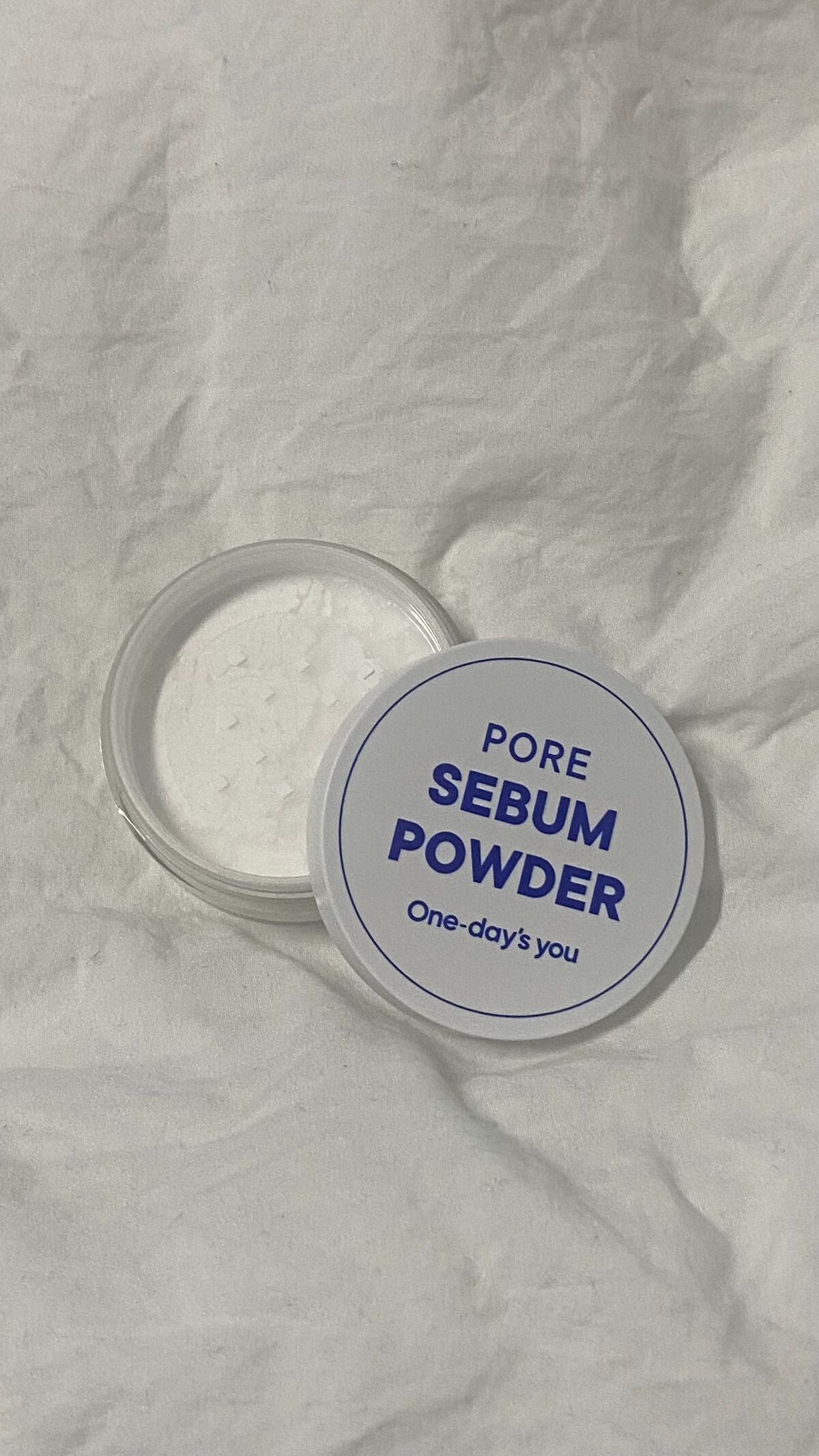 ポアセバムパウダー/One-day's you/ルースパウダーを使ったクチコミ(1枚目)