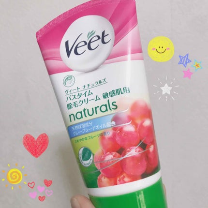 ナチュラルズ バスタイム除毛クリーム 敏感肌用/Veet/除毛クリームを使ったクチコミ(1枚目)