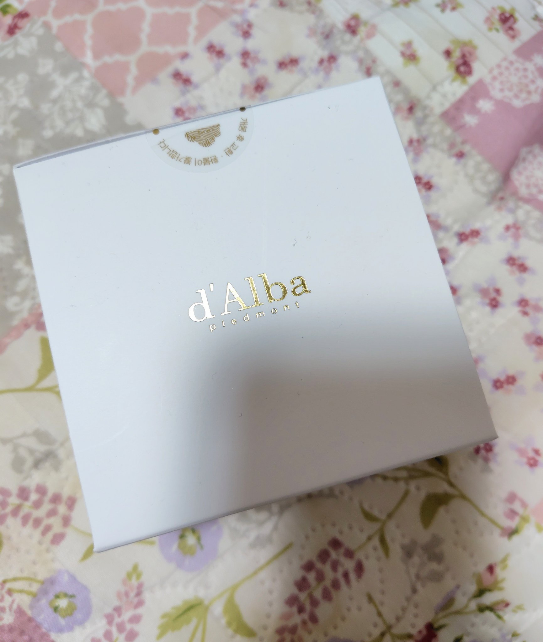 ホワイトトリュフダブルセラムアンドクリーム/ダルバ/フェイスクリームを使ったクチコミ（3枚目）