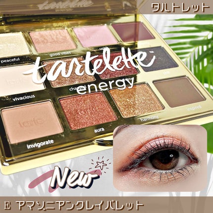 タルトレット E  アマゾニアンクレイ パレット/tarte/アイシャドウパレットを使ったクチコミ(1枚目)