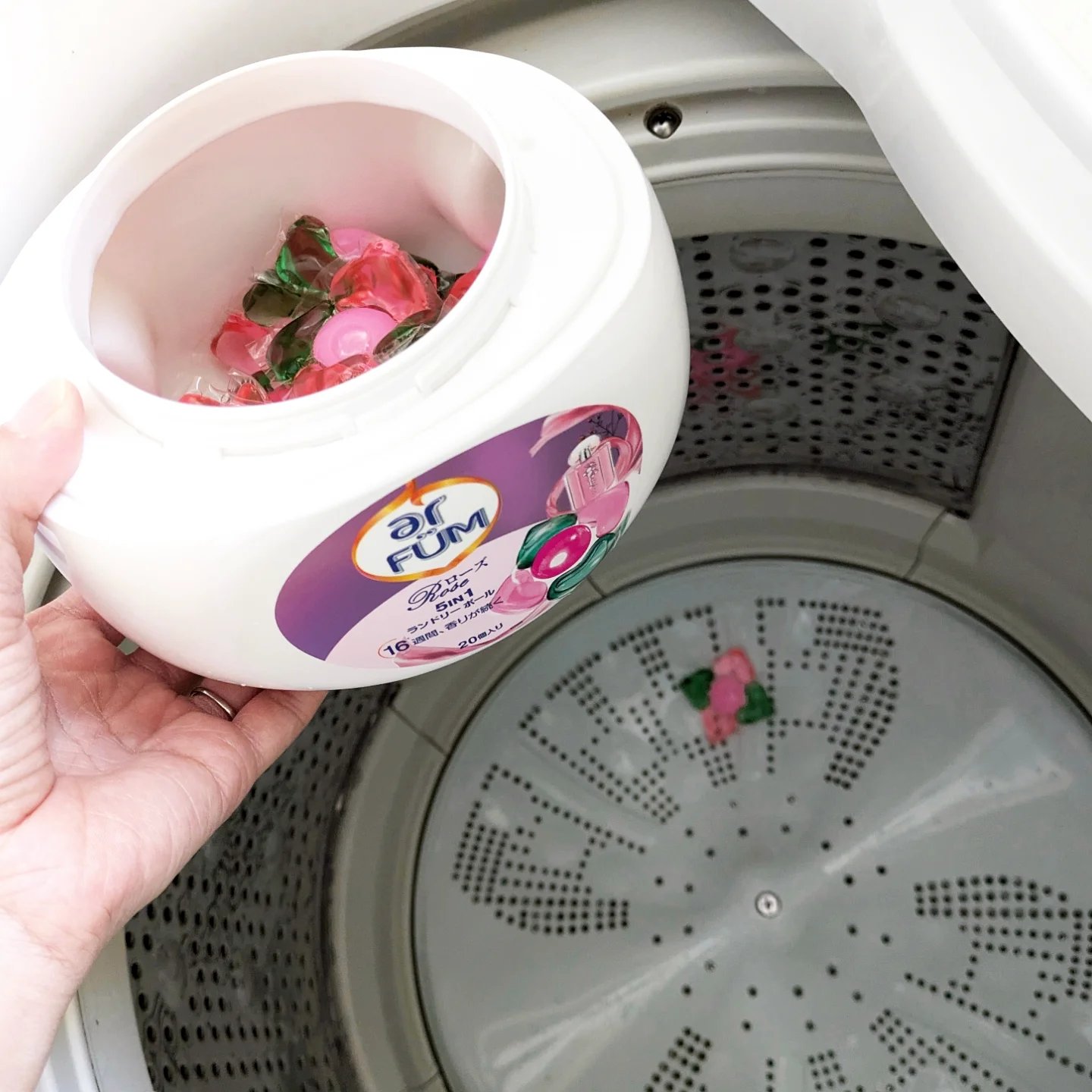 アモーレ ランドリーボール/arFUM/洗濯洗剤を使ったクチコミ（3枚目）
