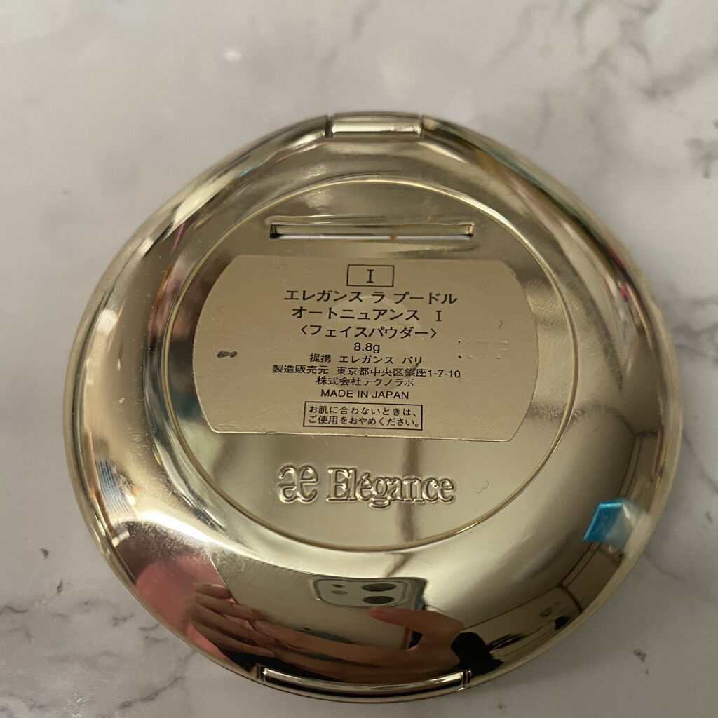 ラ プードル オートニュアンス/Elégance/プレストパウダーを使ったクチコミ（2枚目）