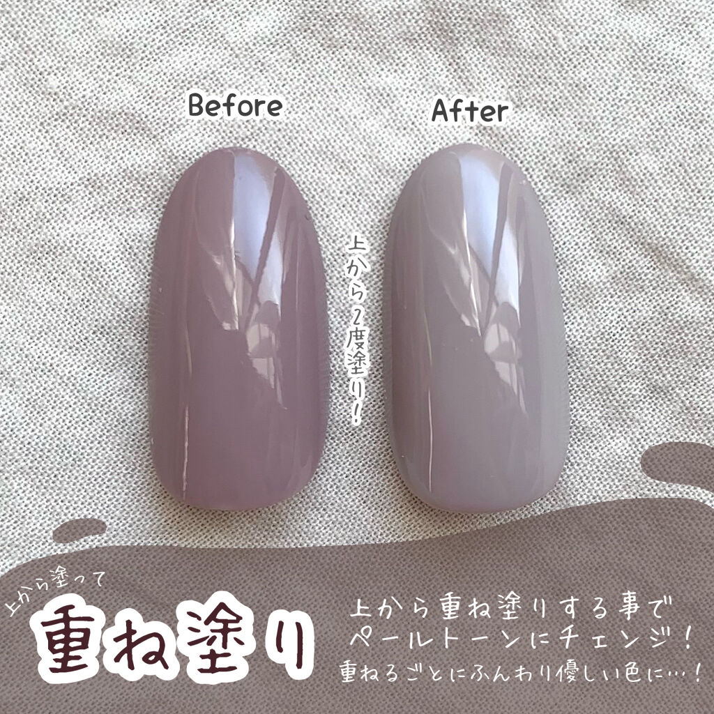 カラフルネイルズ/キャンメイク/マニキュアを使ったクチコミ（3枚目）