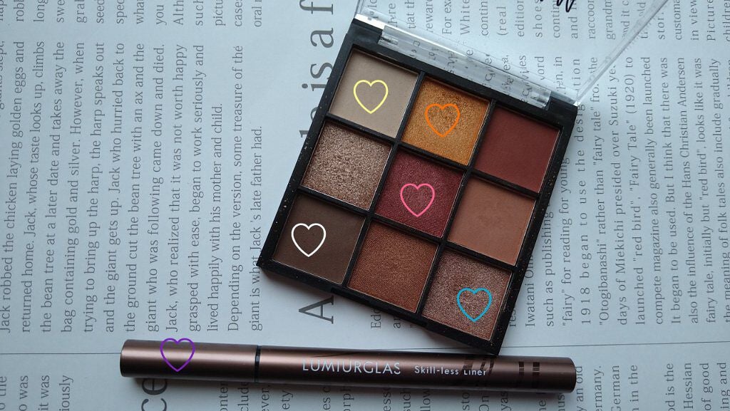 UR GLAM BLOOMING EYE COLOR PALETTE/U R GLAM/アイシャドウパレットを使ったクチコミ(4枚目)