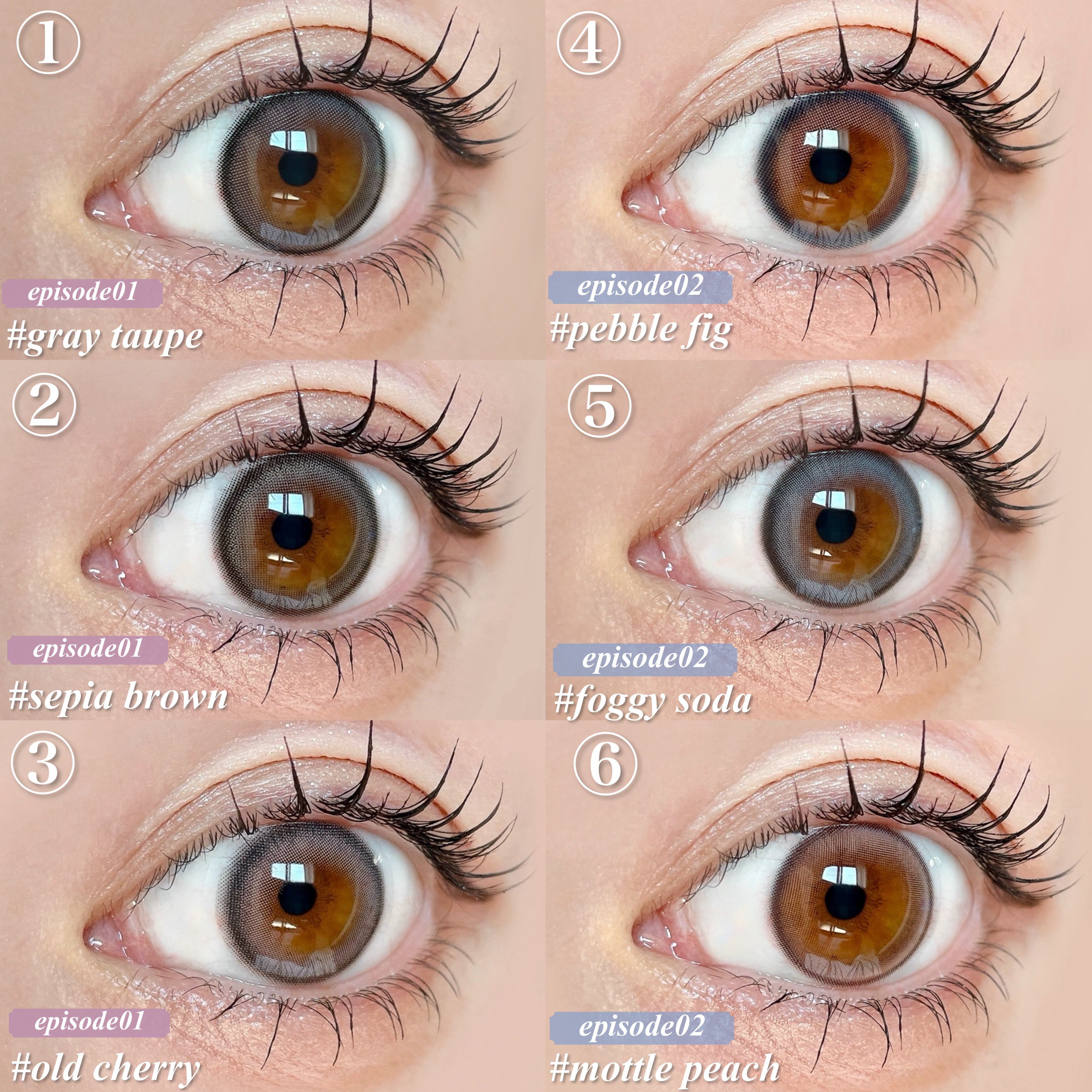 rom’u（ロミュ） 1day　episode01/rom'u/ワンデー（１DAY）カラコンを使ったクチコミ（2枚目）