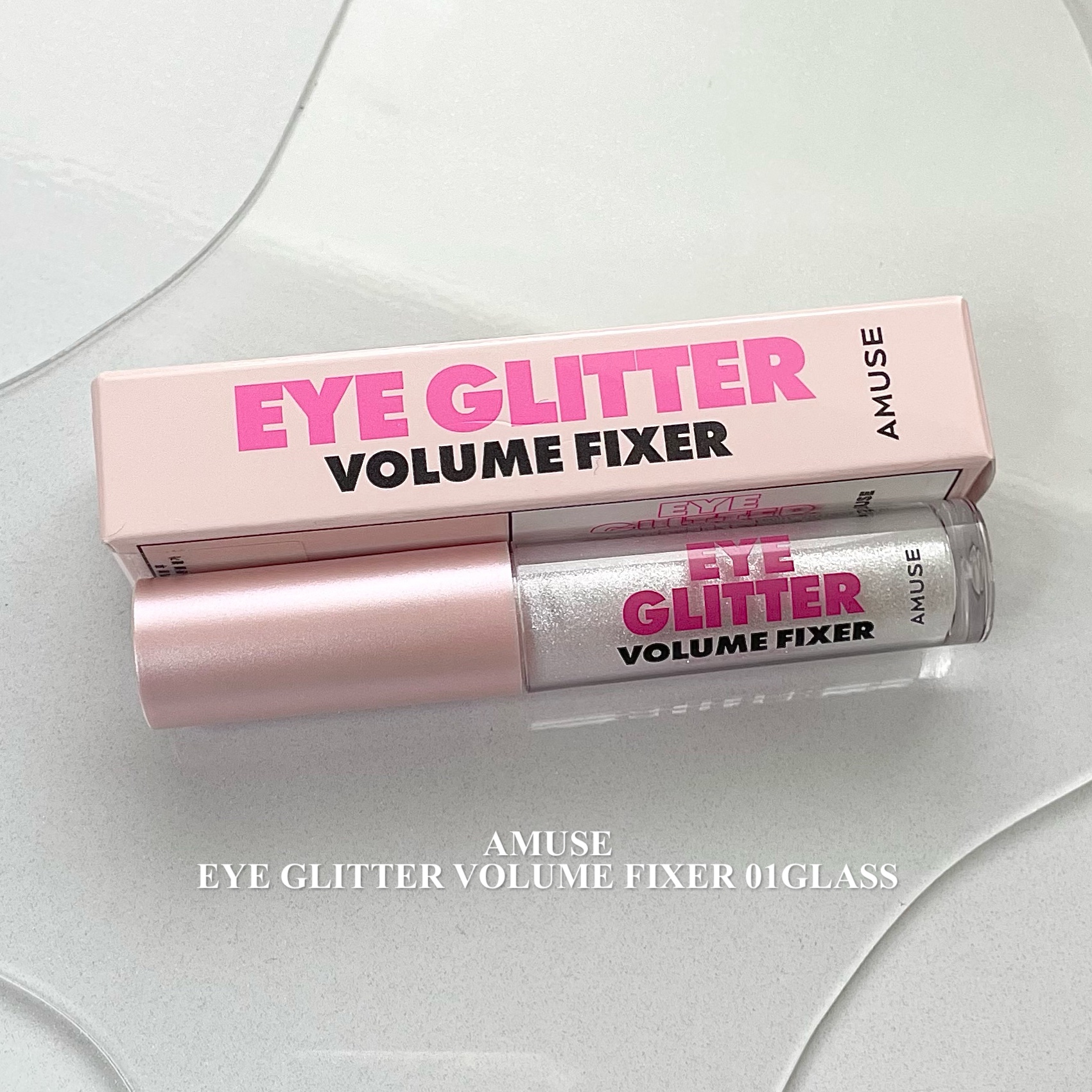 アイグリッターボリュームフィクサー/AMUSE/リキッドハイライトを使ったクチコミ（2枚目）