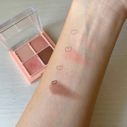 ベターザンアイズ/rom&nd/アイシャドウパレットを使ったクチコミ(2枚目)