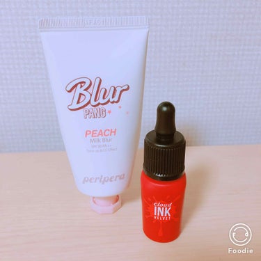 PERIPERA Peris Ink Velvet 01💄
PERIPERA Milk Blur Cream🍼

両方ペリペラの商品です🥀

どちらとも前から気になっていたので購入させて頂きました！

