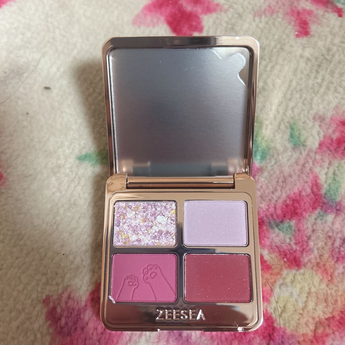 アニマルアイシャドウ(4シェード)/ZEESEA/アイシャドウパレットを使ったクチコミ（2枚目）