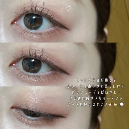 シルキースフレアイズ(マットタイプ)/キャンメイク/アイシャドウパレットを使ったクチコミ(5枚目)