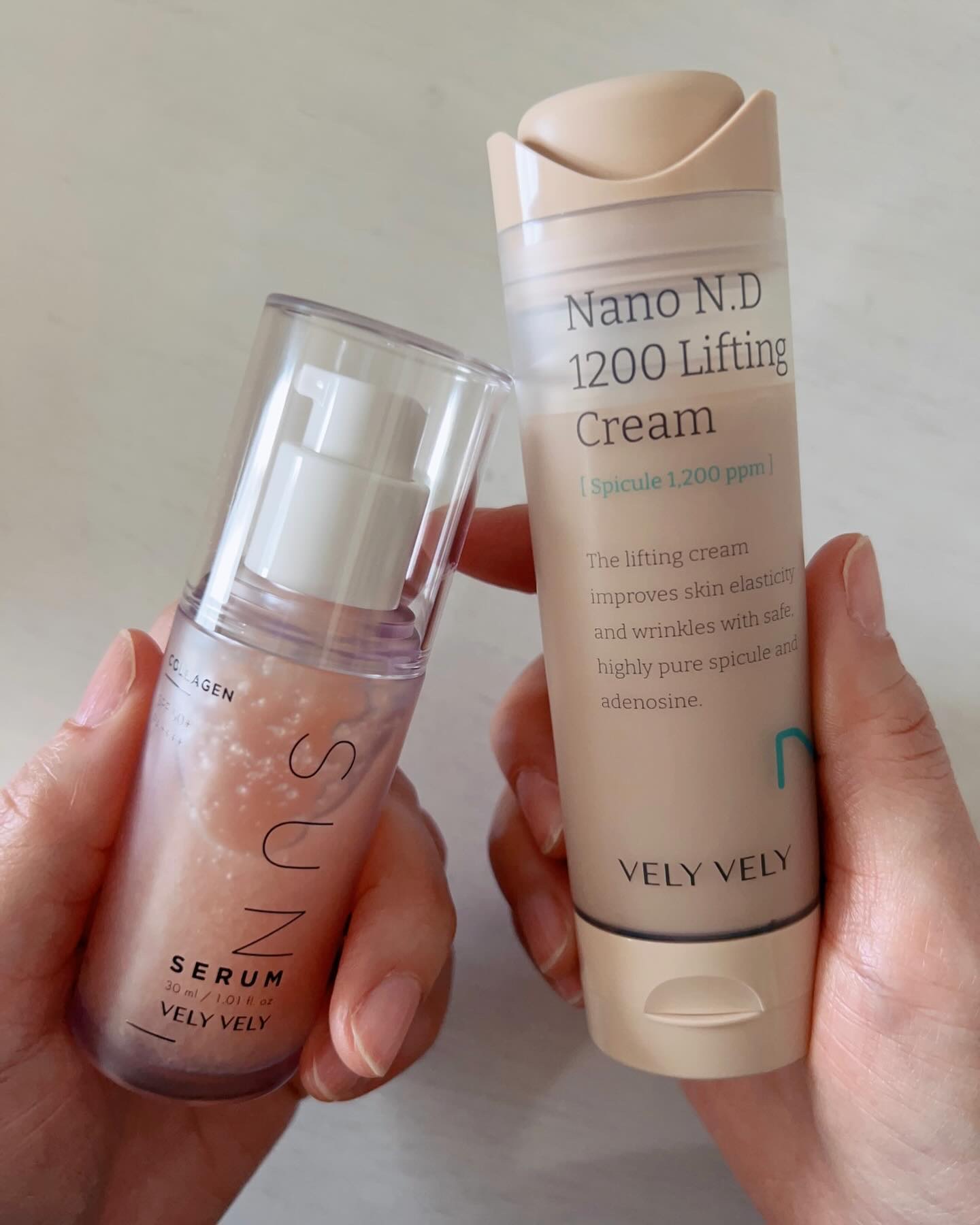 ハリケアコラーゲンサンセラム/VELY VELY/日焼け止めジェルを使ったクチコミ（2枚目）