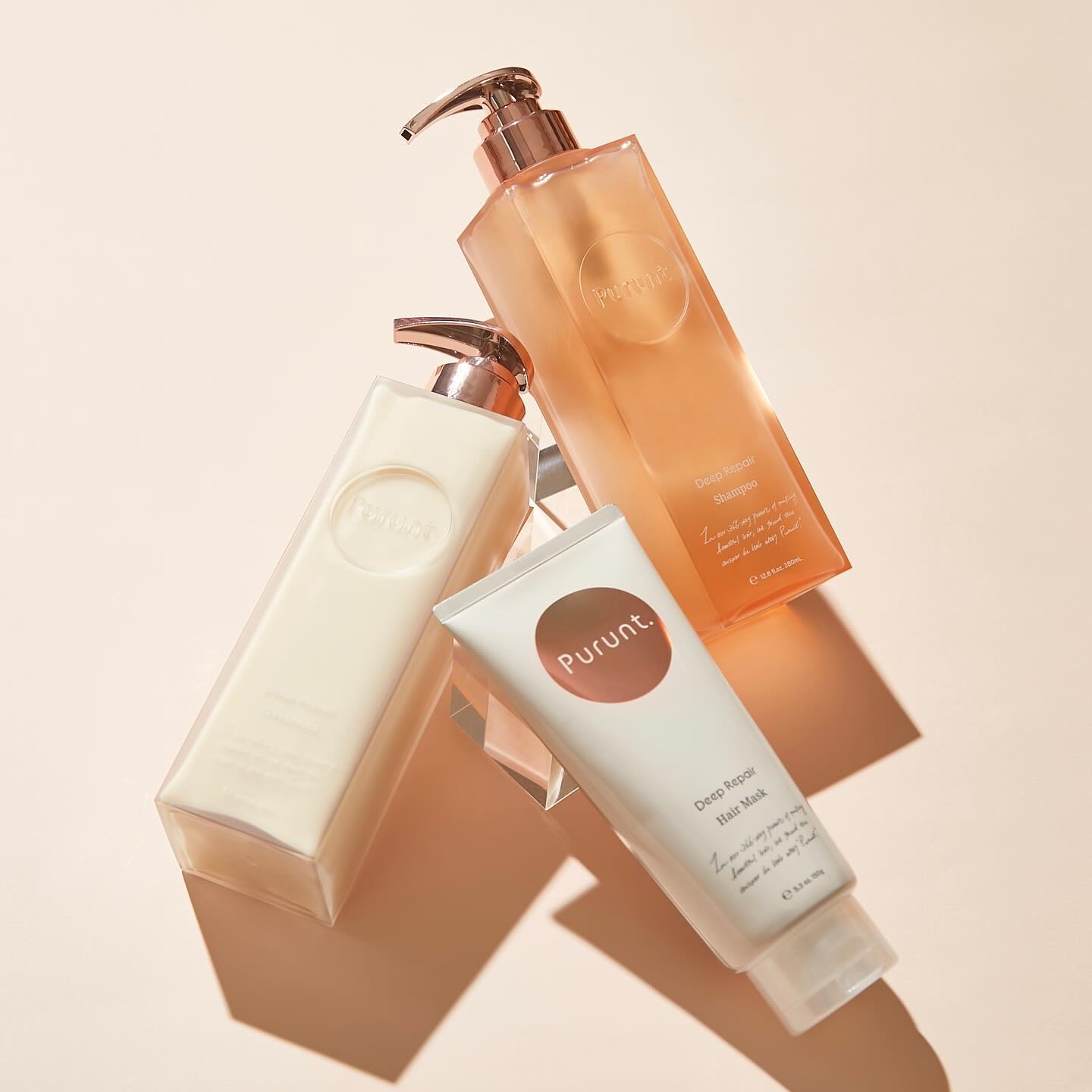 プルント ディープリペア美容液シャンプー／トリートメント/Purunt./市販シャンプーを使ったクチコミ（1枚目）