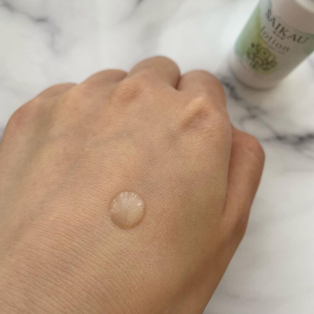 SAIKAU lotion（催花雨ローション）/こころ配り便/オールインワン化粧品を使ったクチコミ（2枚目）