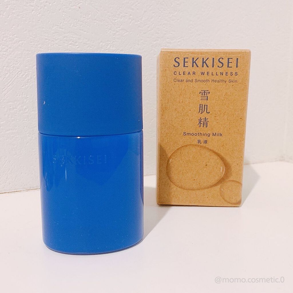 クリアウェルネス スムージング ミルク/雪肌精/乳液を使ったクチコミ(1枚目)