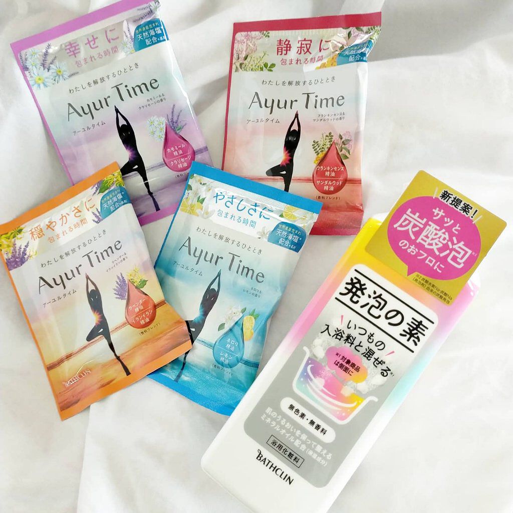 発泡の素/バスクリン/炭酸系入浴剤を使ったクチコミ（3枚目）