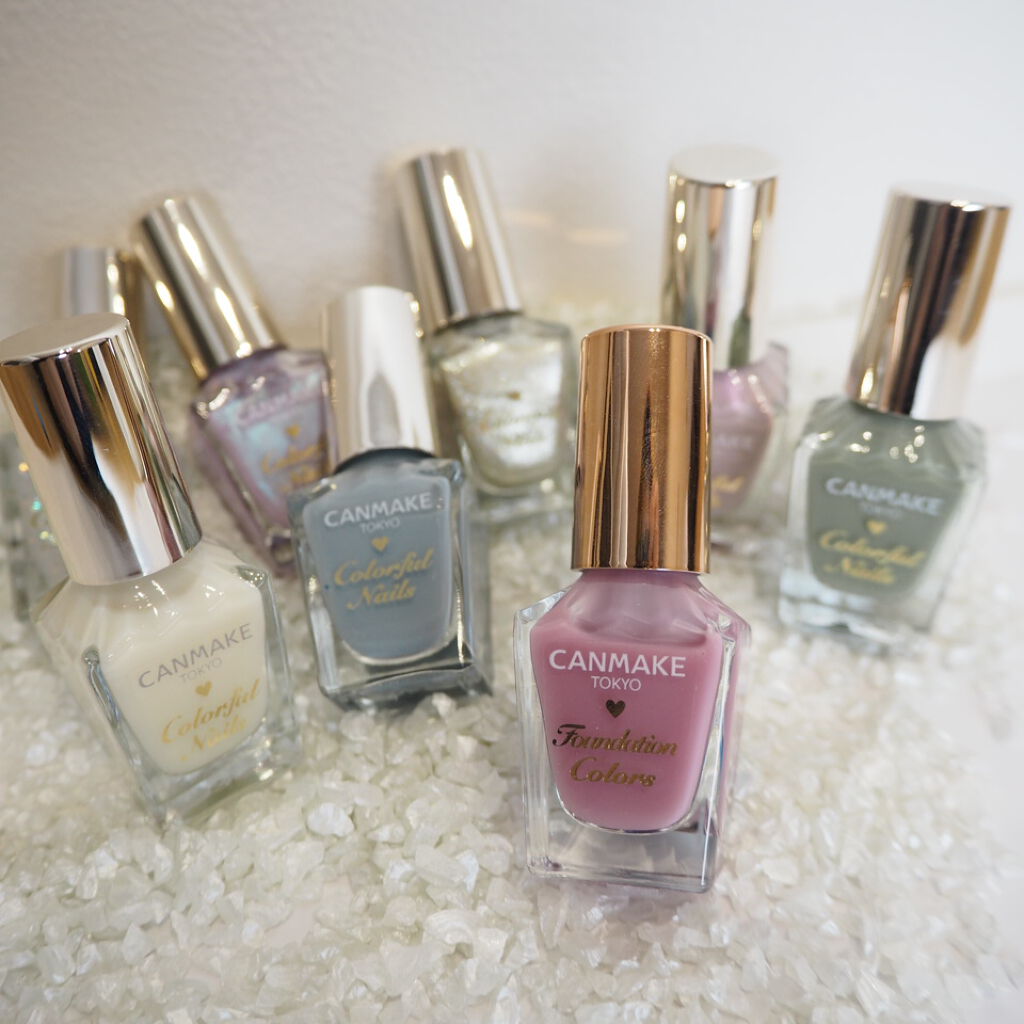 ジェルボリュームトップコート/キャンメイク/ネイルトップコートを使ったクチコミ（2枚目）