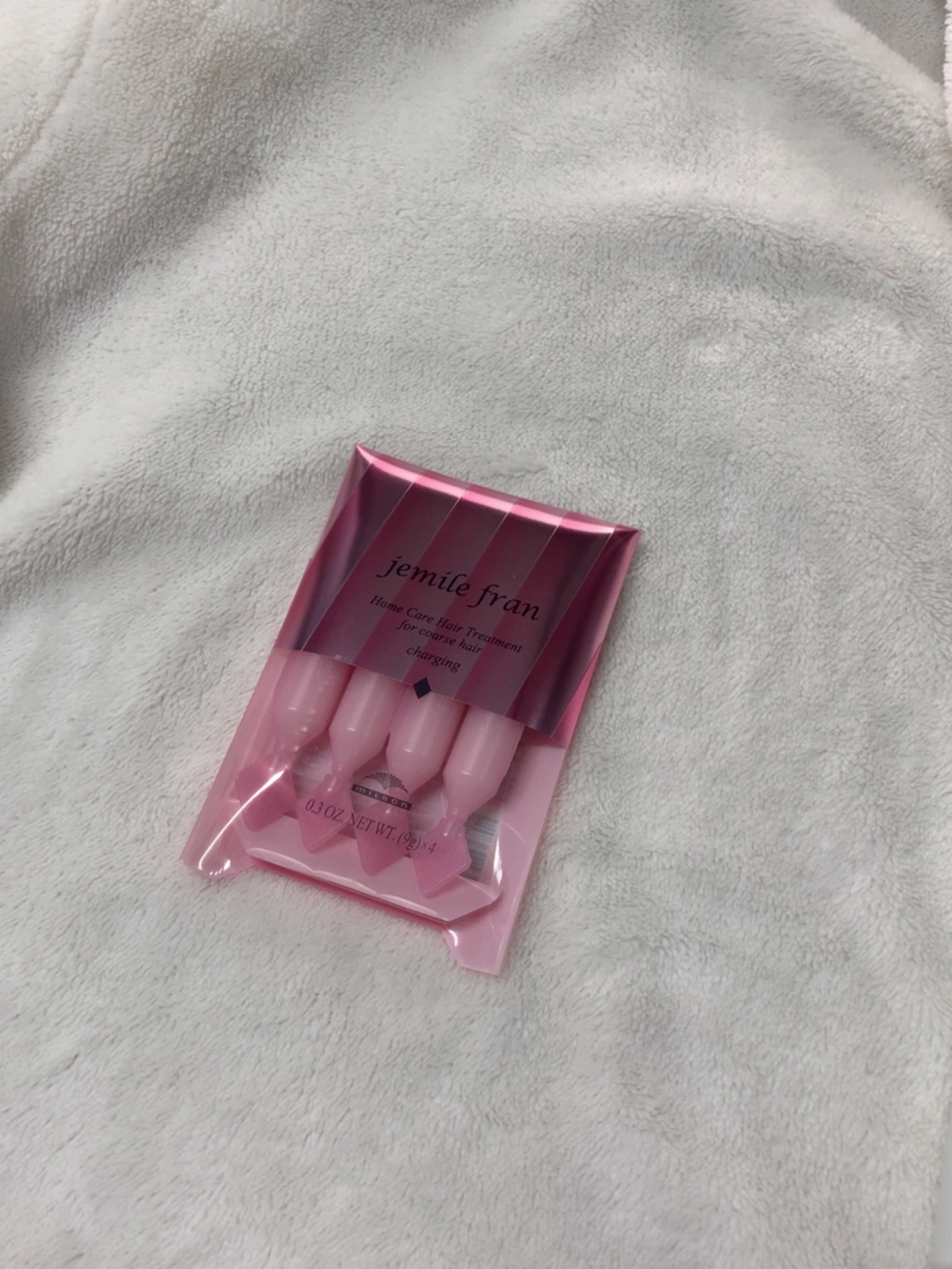 ジェミールフラン ヘアケアシリーズ サロントリートメント ハートチャージング/ジェミールフラン/洗い流すヘアトリートメントを使ったクチコミ（1枚目）