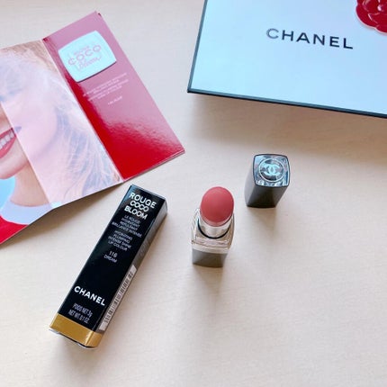 ルージュ ココ ブルーム /CHANEL/口紅を使ったクチコミ(6枚目)