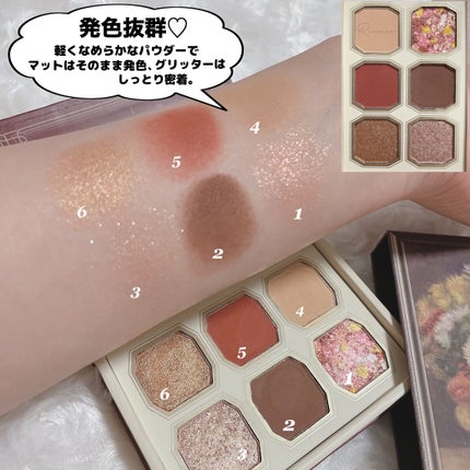 絵画アイシャドウパレット/MilleFée/アイシャドウパレットを使ったクチコミ(5枚目)