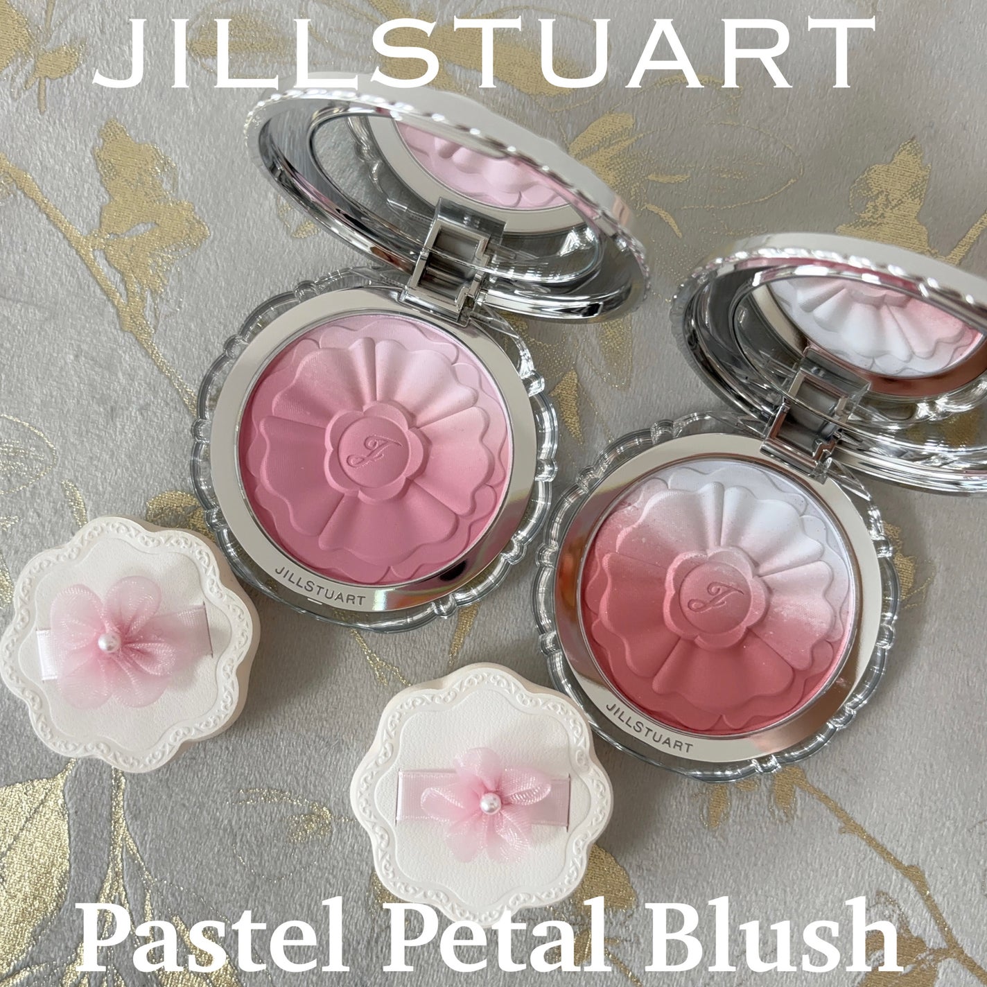 ジルスチュアート パステルペタル ブラッシュ/JILL STUART/パウダーチークを使ったクチコミ(1枚目)