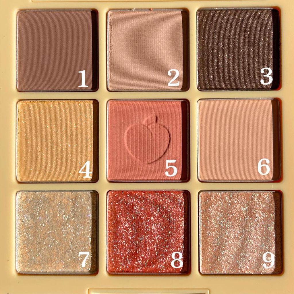 アイシャドウパレット ブロッサムエディション/Peach C/アイシャドウパレットを使ったクチコミ(4枚目)