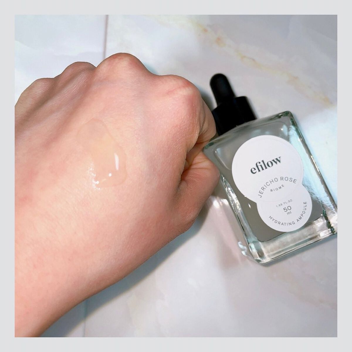 水分ケア 復活草バイオームアンプル/efilow/美容液を使ったクチコミ（3枚目）