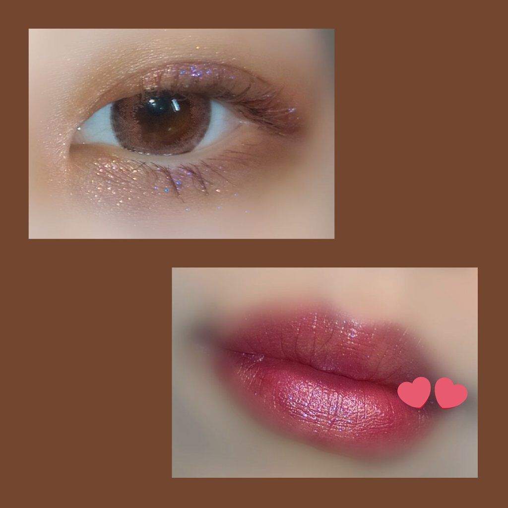 マルチグリッターカラー/ENBAN TOKYO/単色アイシャドウを使ったクチコミ（1枚目）