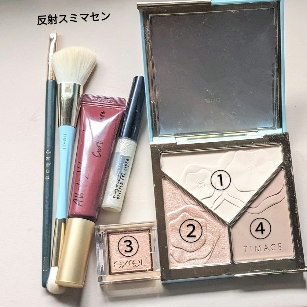 アイプランナー/excel/単色アイシャドウを使ったクチコミ（2枚目）