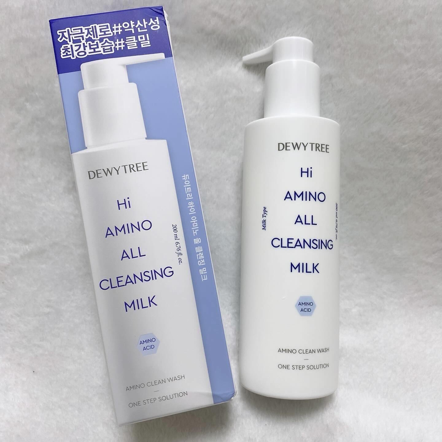 ハイアミノオール クレンジングミルク 200ml/DEWYTREE/ミルククレンジングを使ったクチコミ（1枚目）