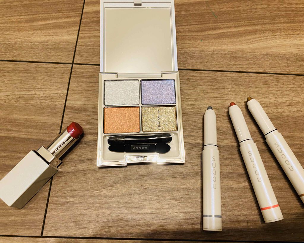 くまさん on LIPS 「やっと届いた💄✨使うの楽しみ💕#コスメ大公開ウィーク..」(1枚目)