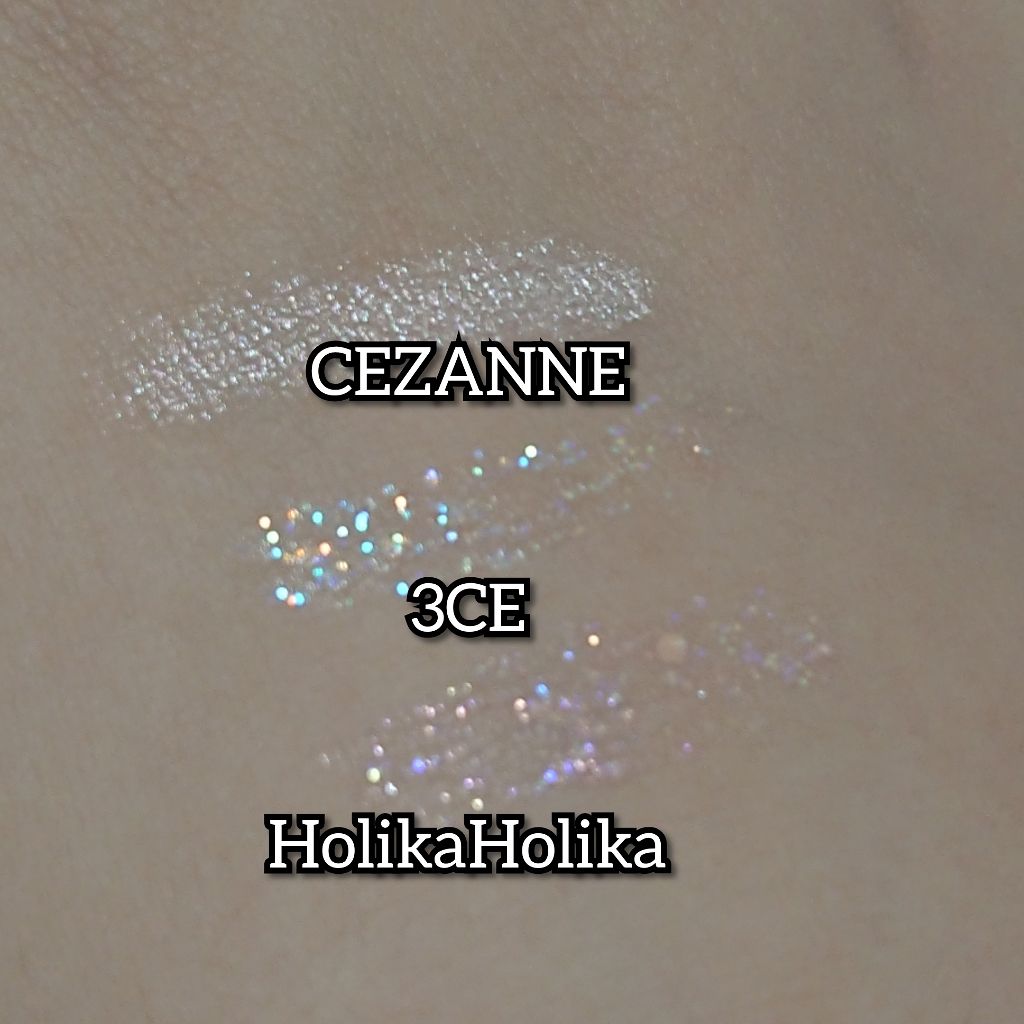 3CE アイスイッチ/3CE/グリッターを使ったクチコミ（2枚目）