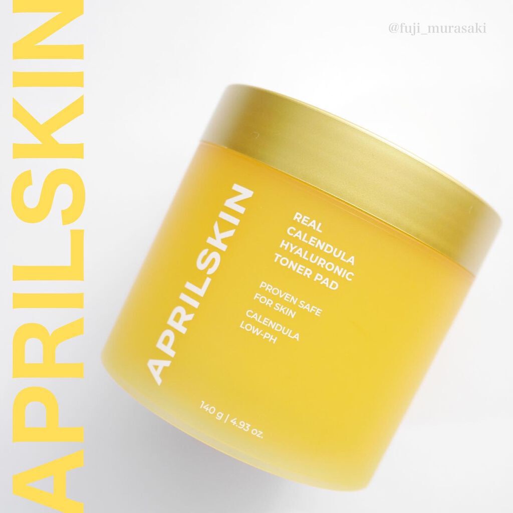 リアルカレンデュラピーリングパッド/APRILSKIN/トナーパッドを使ったクチコミ(1枚目)