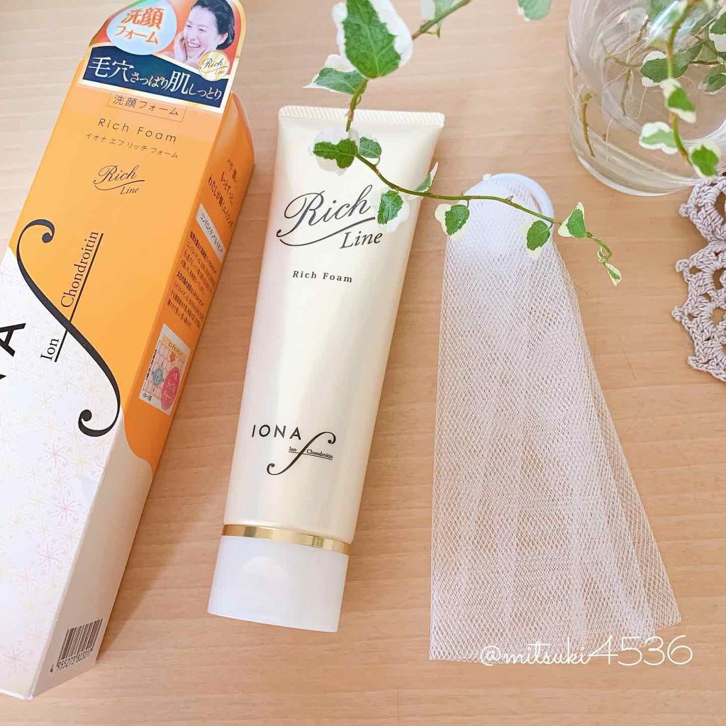 リッチ フォーム/イオナ エフ/洗顔フォームを使ったクチコミ(1枚目)