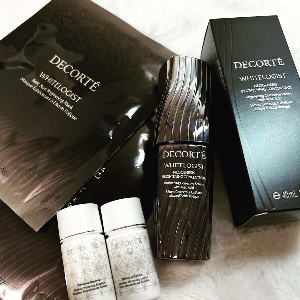 ホワイトロジスト ブライトニング マスク/DECORTÉ/シートマスク・パックを使ったクチコミ（2枚目）