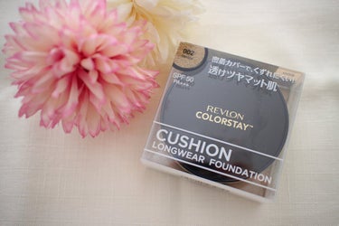 カラーステイ クッション ロングウェア ファンデーション/REVLON/クッションファンデーションを使ったクチコミ（2枚目）