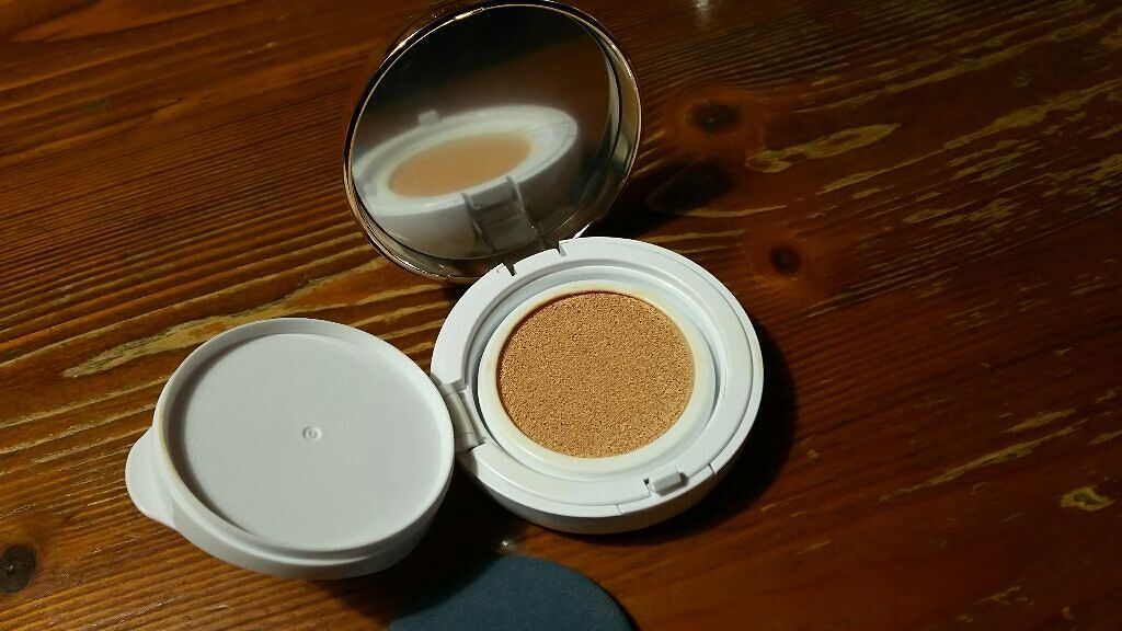 M クッション ファンデーション(モイスチャー)/MISSHA/クッションファンデーションを使ったクチコミ(2枚目)