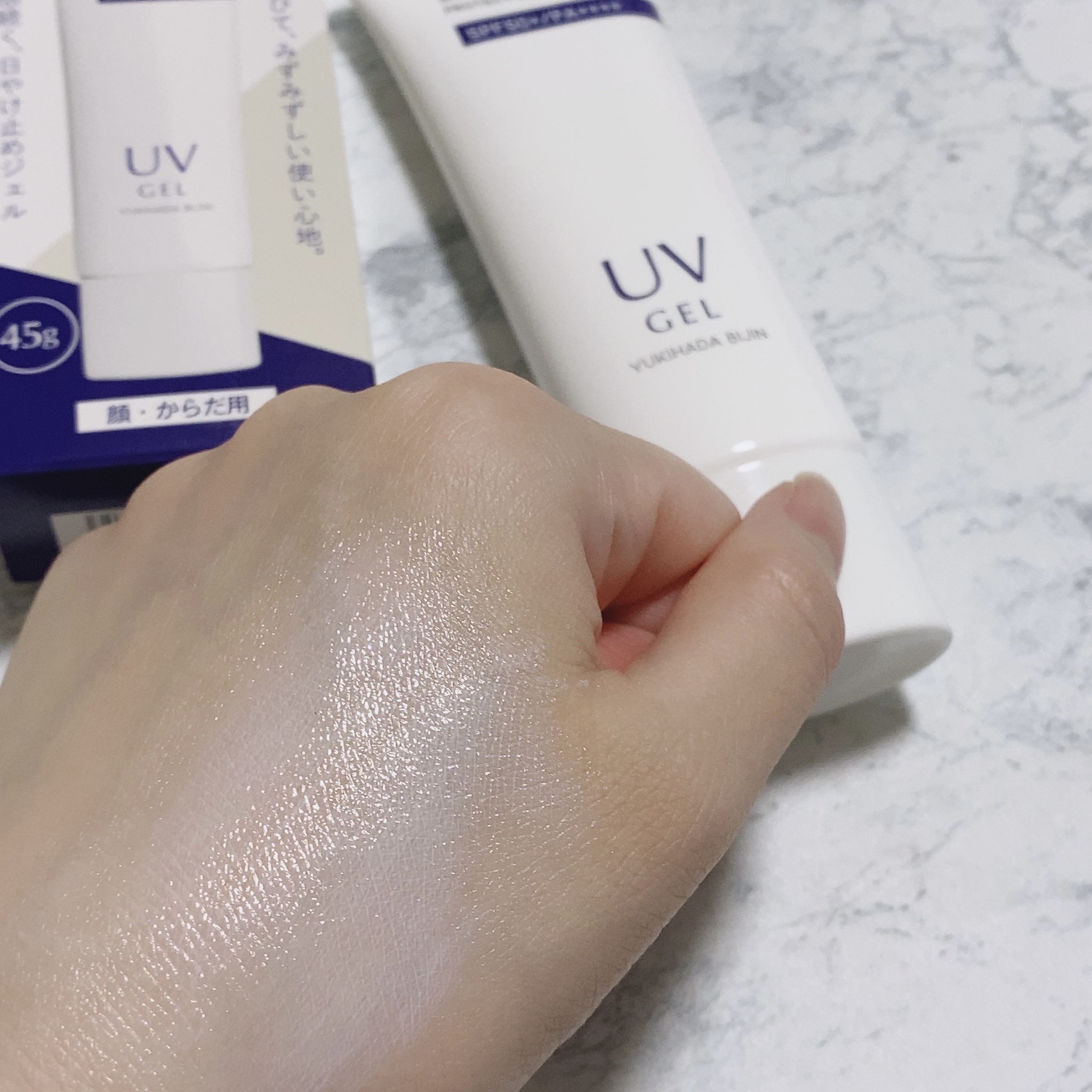 雪肌美人UVジェル/雪の元/日焼け止めジェルを使ったクチコミ（3枚目）