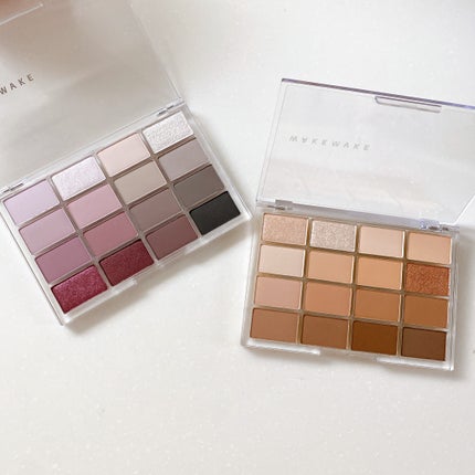 ソフトブラーリングアイパレット/wakemake/アイシャドウパレットを使ったクチコミ(3枚目)